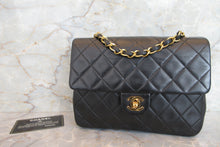 将图片加载到图库查看器，CHANEL/香奈儿 迷你CF 单盖 链条包 羊皮 Black/Gold hadware(黑色/金色金属) 肩背包 700060145
