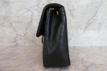 将图片加载到图库查看器，CHANEL/香奈儿 迷你CF 单盖 链条包 羊皮 Black/Gold hadware(黑色/金色金属) 肩背包 700060145

