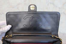 将图片加载到图库查看器，CHANEL/香奈儿 CF 按压锁 链条包 羊皮 Black/Gold hardware(黑色/金色金属) 肩背包 800090169

