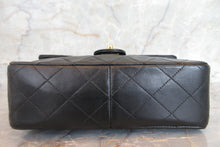 将图片加载到图库查看器，CHANEL/香奈儿 迷你CF 单盖 链条包 羊皮 Black/Gold hadware(黑色/金色金属) 肩背包 700060145
