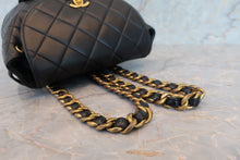 画像をギャラリービューアに読み込む, CHANEL/シャネル マトラッセチェーンリュック ラムスキン ブラック/ゴールド金具 リュック 700070030
