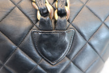 画像をギャラリービューアに読み込む, CHANEL/シャネル マトラッセチェーンリュック ラムスキン ブラック/ゴールド金具 リュック 700070030
