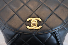 画像をギャラリービューアに読み込む, CHANEL/シャネル マトラッセチェーンリュック ラムスキン ブラック/ゴールド金具 リュック 700070030
