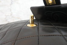 将图片加载到图库查看器，CHANEL/香奈儿 迷你CF 单盖 链条包 羊皮 Black/Gold hadware(黑色/金色金属) 肩背包 700060145
