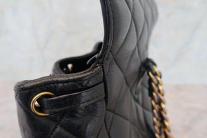 CHANEL/シャネル マトラッセチェーンリュック ラムスキン ブラック/ゴールド金具 リュック 700070030