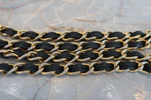 Load image into Gallery viewer, CHANEL CC Chain shoulder Lambskin Black/Gold hadware Shoulder bag 800070171
