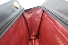 画像をギャラリービューアに読み込む, CHANEL/シャネル Vステッチチェーンショルダーバッグ ラムスキン ブラック/ゴールド金具 ショルダーバッグ 800030145
