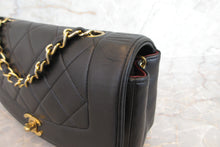 将图片加载到图库查看器，CHANEL/香奈儿 戴妃 CF 链条包 羊皮 Black/Gold hadware(黑色/金色金属) 肩背包 700060137
