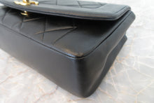 将图片加载到图库查看器，CHANEL/香奈儿 戴妃 CF 链条包 羊皮 Black/Gold hadware(黑色/金色金属) 肩背包 700060137
