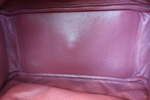 Load image into Gallery viewer, HERMES LINDY 30 Clemence leather Bois de rose □O Engraving Shoulder bag 700090129
