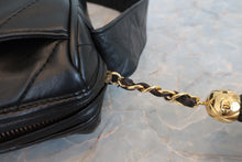 将图片加载到图库查看器，CHANEL/香奈儿 经典双C 流苏 链条包 羊皮 Black/Gold hadware(黑色/金色金属) 肩背包 800030201

