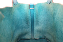 Load image into Gallery viewer, HERMES PICOTIN LOCK MM Clemence leather Blue izmir □Q Engraving Hand bag 600080113
