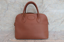 Load image into Gallery viewer, HERMES BOLIDE 35 Graine Couchevel leather Brown Shoulder bag 600070011
