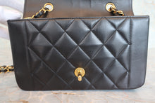 將圖片載入圖庫檢視器 CHANEL/シャネル ダイアナマトラッセチェーンショルダーバッグ ラムスキン ブラック/ゴールド金具 ショルダーバッグ 800080080
