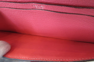 HERMES／エルメス ベアンスフレ シェーブル ローズアザレ A刻印 財布 700020122