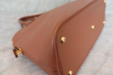 Load image into Gallery viewer, HERMES BOLIDE 35 Graine Couchevel leather Brown Shoulder bag 600070011
