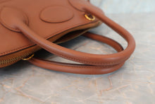 Load image into Gallery viewer, HERMES BOLIDE 35 Graine Couchevel leather Brown Shoulder bag 600070011
