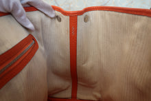 Load image into Gallery viewer, HERMES GARDEN PARTY PM Negonda leather Capucine □Q Engraving Tote bag 700110166
