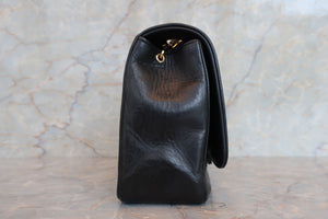 CHANEL/シャネル マトラッセチェーンショルダーバッグ ラムスキン ブラック/ゴールド金具 ショルダーバッグ 700070010