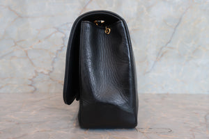 CHANEL/シャネル マトラッセチェーンショルダーバッグ ラムスキン ブラック/ゴールド金具 ショルダーバッグ 700070010