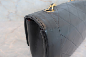 CHANEL/シャネル マトラッセチェーンショルダーバッグ ラムスキン ブラック/ゴールド金具 ショルダーバッグ 700070010