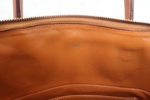 HERMES BOLIDE 35 Graine Couchevel leather Brown Shoulder bag 600070011