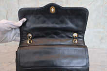 画像をギャラリービューアに読み込む, CHANEL/シャネル パリ限定マトラッセダブルフラップチェーンショルダーバッグ ラムスキン ブラック/ゴールド金具 ショルダーバッグ 800010017
