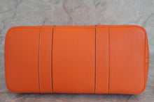 将图片加载到图库查看器，HERMES GARDEN PARTY PM Toile officier/Leather Orange □M刻印 Tote bag 600060215
