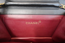 将图片加载到图库查看器，CHANEL/香奈儿 CF 按压锁 链条包 羊皮 Black/Gold hardware(黑色/金色金属) 肩背包 800090145
