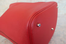 Load image into Gallery viewer, HERMES PICOTIN LOCK GM Clemence leather Rouge garance □R Engraving Hand bag 600120139
