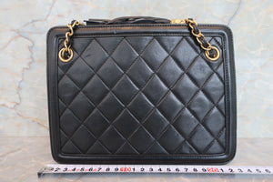 CHANEL/シャネル マトラッセフリンジチェーンショルダーバッグ ラムスキン ブラック/ゴールド金具 ショルダーバッグ 700070035