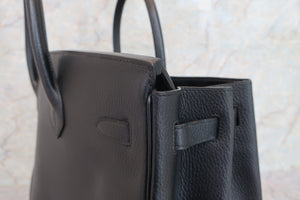 HERMES BIRKIN 40 Ardennes leather Black 〇W刻印 Hand bag 600100194