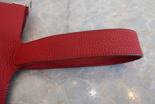 Load image into Gallery viewer, HERMES PICOTIN LOCK GM Clemence leather Rouge garance □R Engraving Hand bag 600120139
