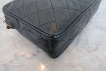 將圖片載入圖庫檢視器 CHANEL/シャネル マトラッセフリンジチェーンショルダーバッグ ラムスキン ブラック/ゴールド金具ショルダーバッグ 800030140
