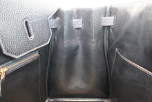 将图片加载到图库查看器，HERMES BIRKIN 40 Ardennes leather Black 〇W刻印 Hand bag 600100194
