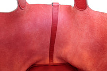 Load image into Gallery viewer, HERMES PICOTIN LOCK GM Clemence leather Rouge garance □R Engraving Hand bag 600120139
