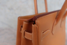 画像をギャラリービューアに読み込む, HERMES／エルメス バーキン30 ヴァッシュ ナチュラル □B刻印 ハンドバッグ 800080061
