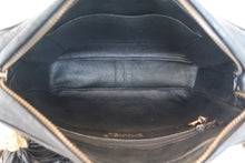 將圖片載入圖庫檢視器 CHANEL/シャネル マトラッセフリンジチェーンショルダーバッグ ラムスキン ブラック/ゴールド金具ショルダーバッグ 800030140
