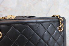画像をギャラリービューアに読み込む, CHANEL/シャネル マトラッセフリンジチェーンショルダーバッグ ラムスキン ブラック/ゴールド金具 ショルダーバッグ 700070035
