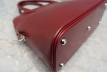 将图片加载到图库查看器，HERMES　BOLIDE 31 Box carf leather Rouge H □D刻印 Shoulder bag 500110112
