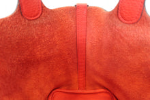 將圖片載入圖庫檢視器 HERMES／エルメス ピコタンロックＰＭ トリヨンクレマンス ルージュクー Y刻印 ハンドバッグ 700080114
