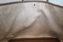 将图片加载到图库查看器，HERMES GARDEN PARTY PM Negonda leather Etoupe gray X刻印 Tote bag 600070047
