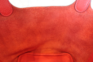 HERMES／エルメス ピコタンロックＰＭ トリヨンクレマンス ルージュクー Y刻印 ハンドバッグ 700080114