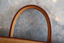 Load image into Gallery viewer, HERMES HAUT A COURROIRE 32 Fjord leather Natural sable □A Engraving Hand bag 700090116
