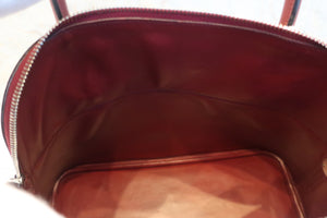 HERMES　BOLIDE 31 Box carf leather Rouge H □D刻印 Shoulder bag 500110112