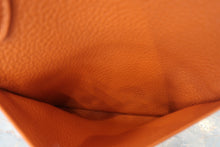 将图片加载到图库查看器，HERMES LINDY 34 Clemence leather Orange □P刻印 Shoulder bag 600080152
