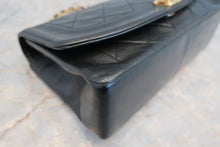 将图片加载到图库查看器，CHANEL/香奈儿 戴妃 CF 链条包 羊皮 Black/Gold hadware(黑色/金色金属) 肩背包 700100154
