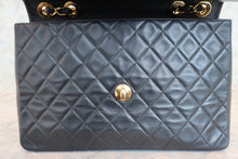 画像をギャラリービューアに読み込む, CHANEL/シャネル デカマトラッセシングルフラップチェーンショルダーバッグ ラムスキン ブラック/ゴールド金具 ショルダーバッグ 700040020
