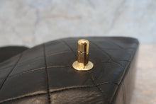 将图片加载到图库查看器，CHANEL/香奈儿 戴妃 CF 链条包 羊皮 Black/Gold hadware(黑色/金色金属) 肩背包 700100154
