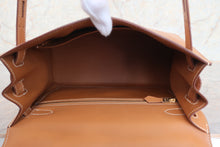 将图片加载到图库查看器，HERMES KELLY 28 Box carf leather Natural 〇W刻印 Shoulder bag 600100175
